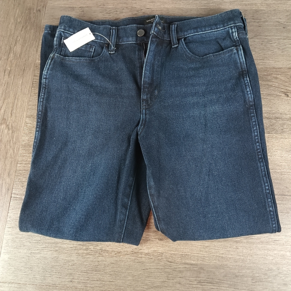 Banana Republic High Rise Crop Boot Size 30 NWT